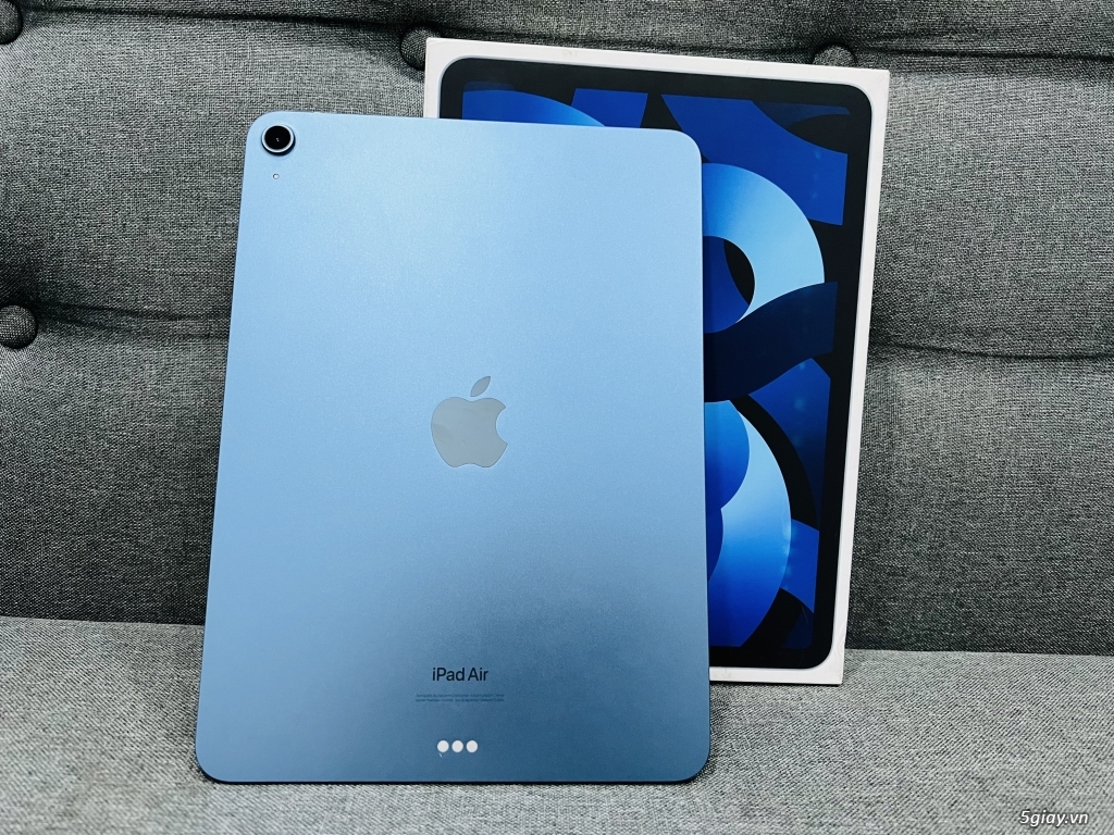 iPad Air 5 - 64GB Wifi Màu Blue/Gray Bảo hành 9/2023 - 2