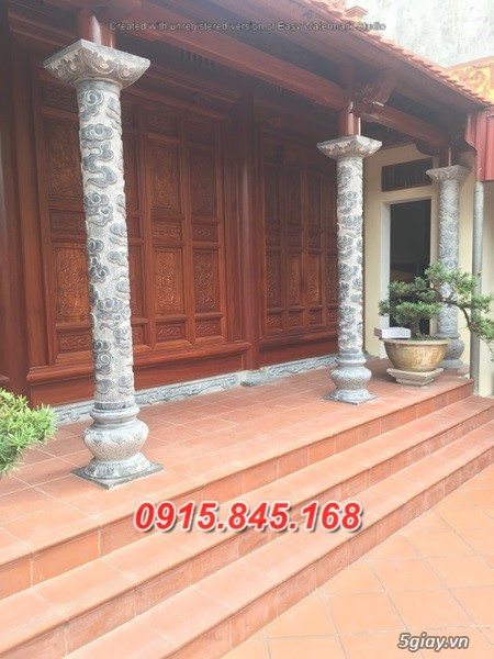 40+ Bạc liêu+ mẫu cột đồng trụ bằng đá xanh rêu bán