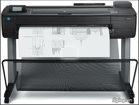 Máy in màu A0 HP Designjet T730