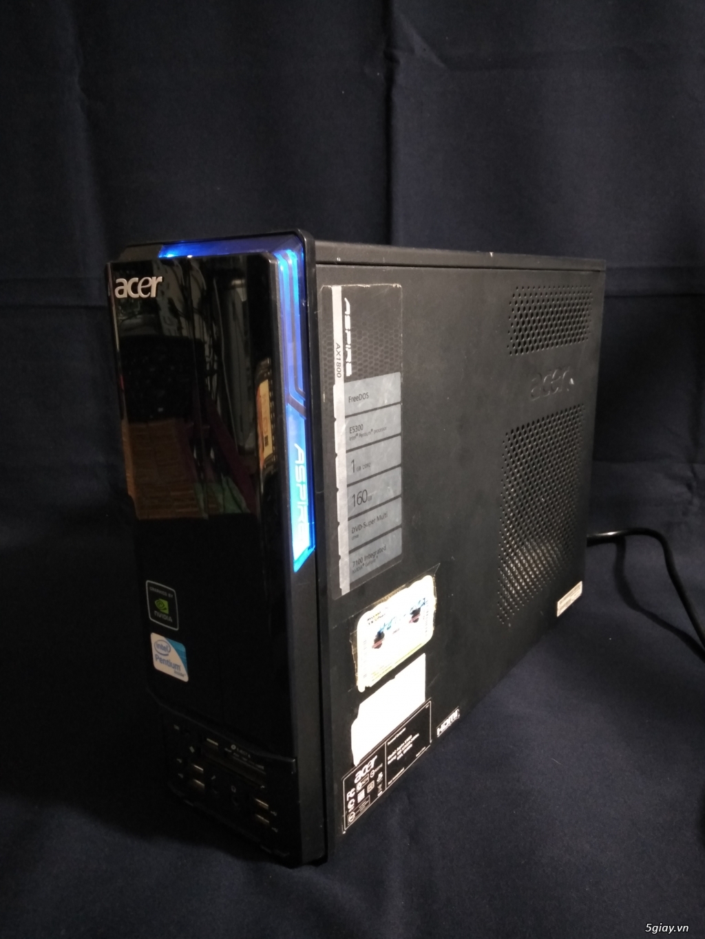 Acer aspire X1800 + Card Geforce 7100 onboard