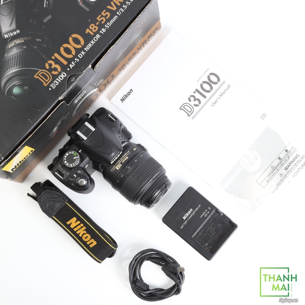 Máy ảnh Nikon D3100 kit 18-55mm F/3.5-5.6G VR - 4