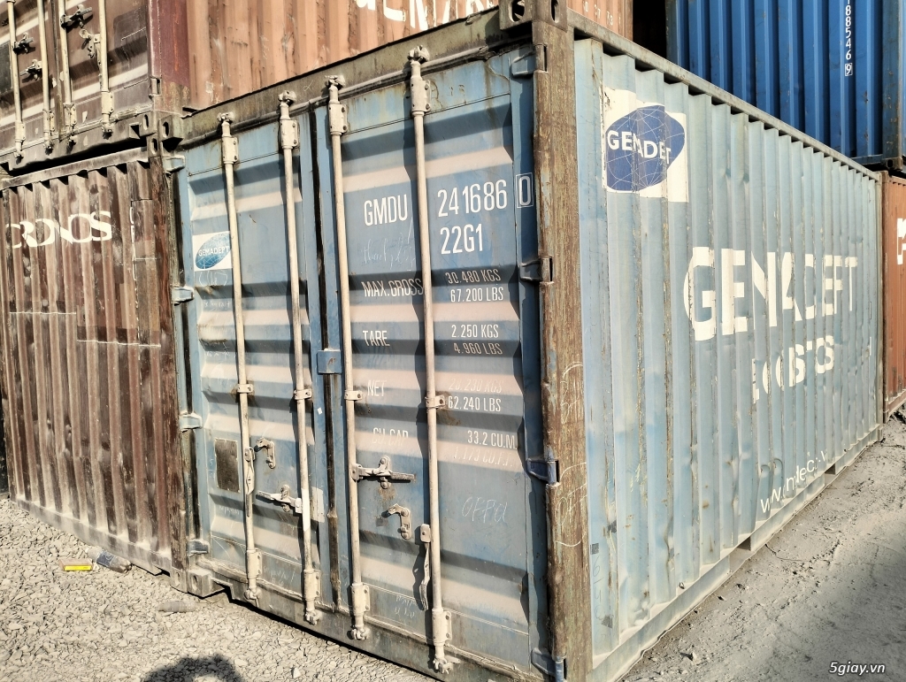CẦN THANH LÝ 12 CAI CONTAINER KHO 20'DC - 2