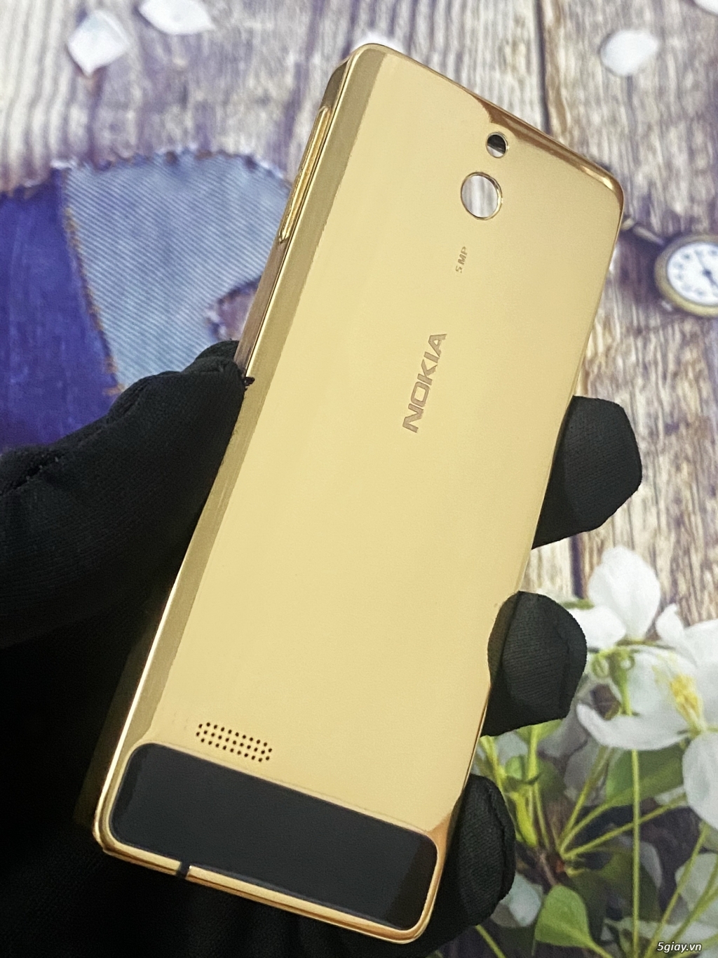 Vỏ Lưng Máy Nokia 515 Mạ Vàng 24k Các Mẫu Cực Đẹp