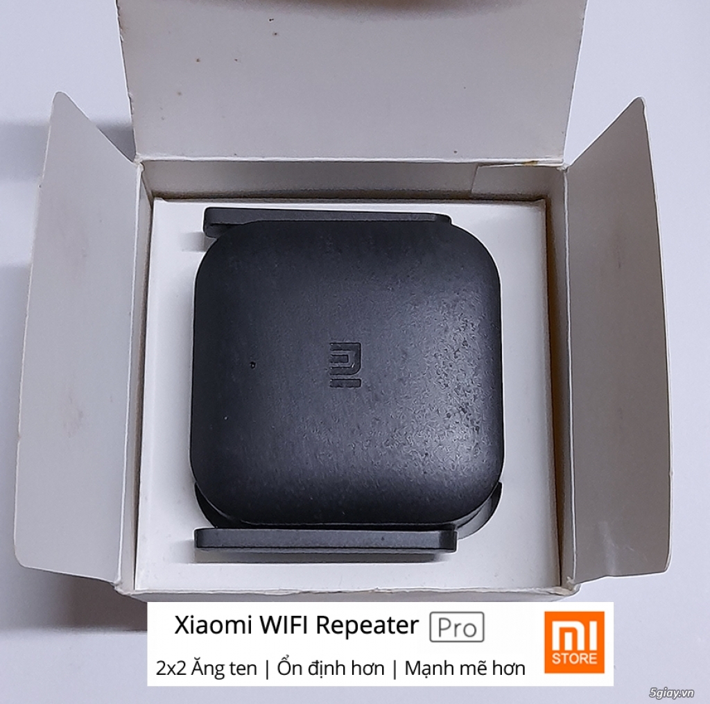 Bộ mở rộng kích sóng wifi Mi Repeater Pro 300Mbps 2.4Ghz 2 anten - 2