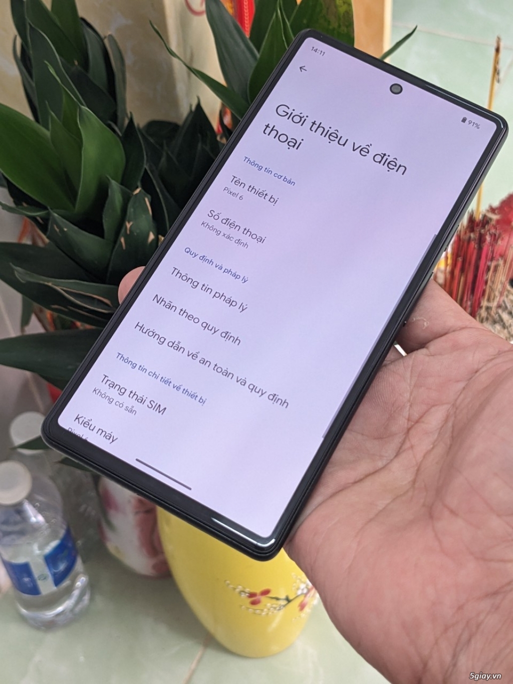 Google Pixel 6 máy đẹp 99 full áp nguyên zin - 3