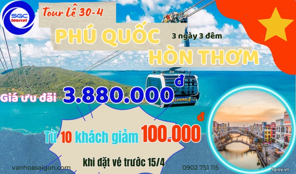 SGC chuyên bán tour du lịch giá rẻ - 29