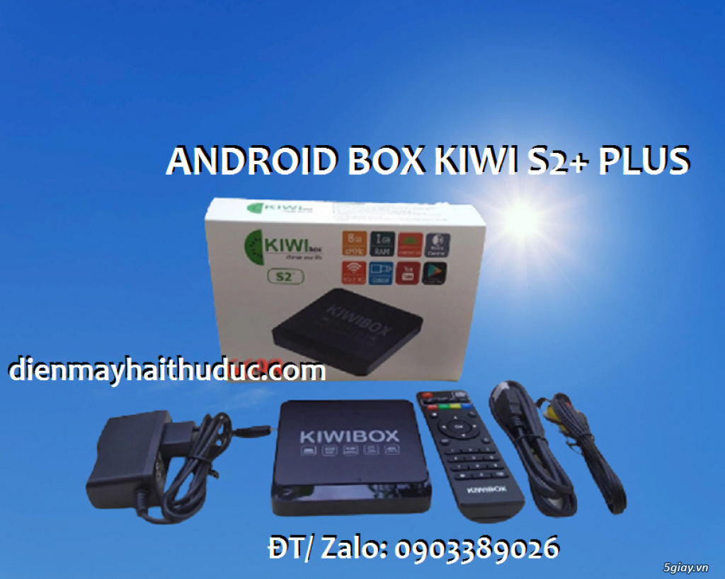 Đầu Android Kiwi Box S2+ Plus hàng chính hãng giá bình dân