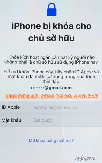 Mở khóa iCloud iPhone 13 Pro Max giá rẻ uy tín