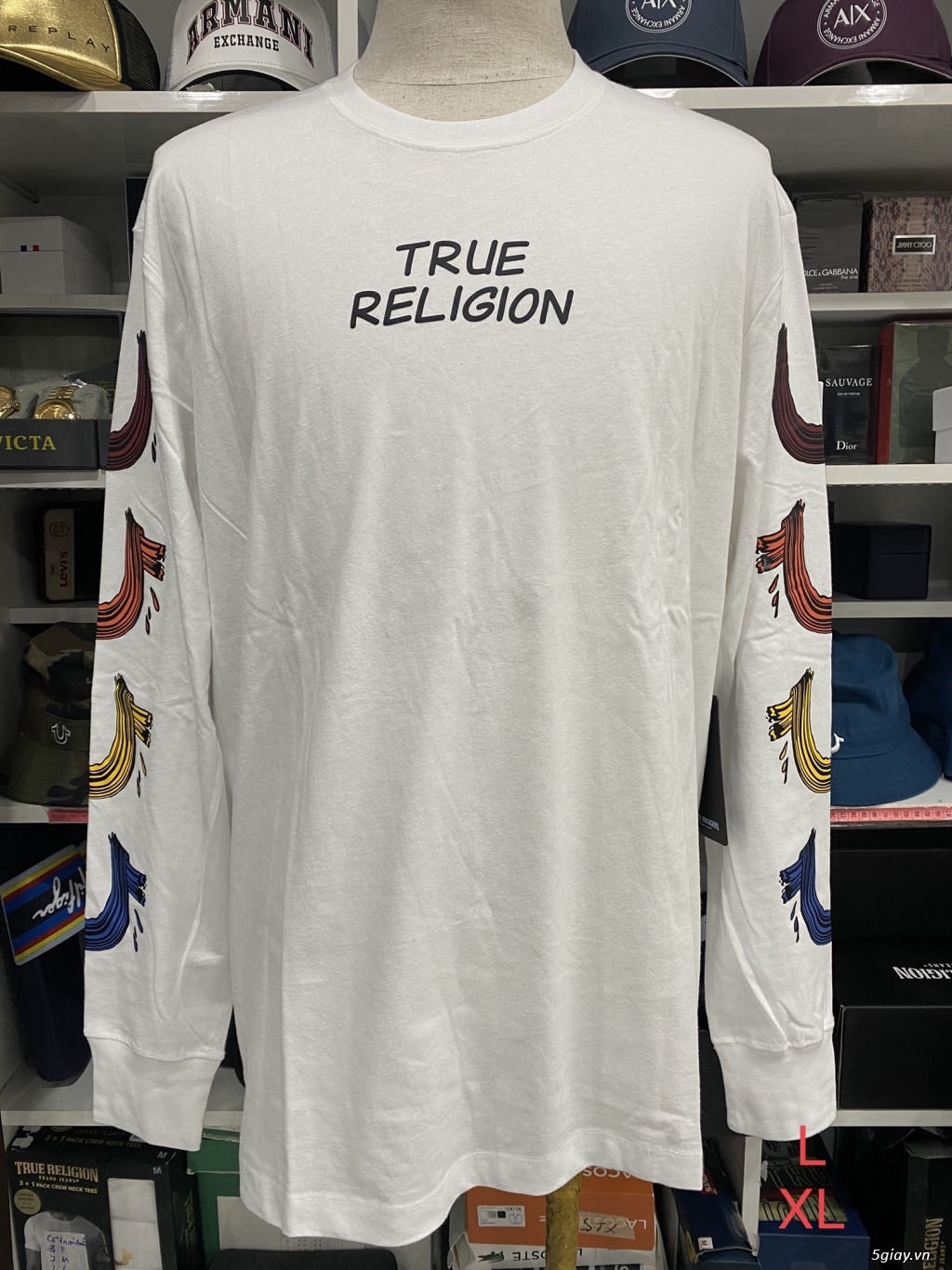 Áo True Religion Tay dài chính hãng 100% Nhập Từ US