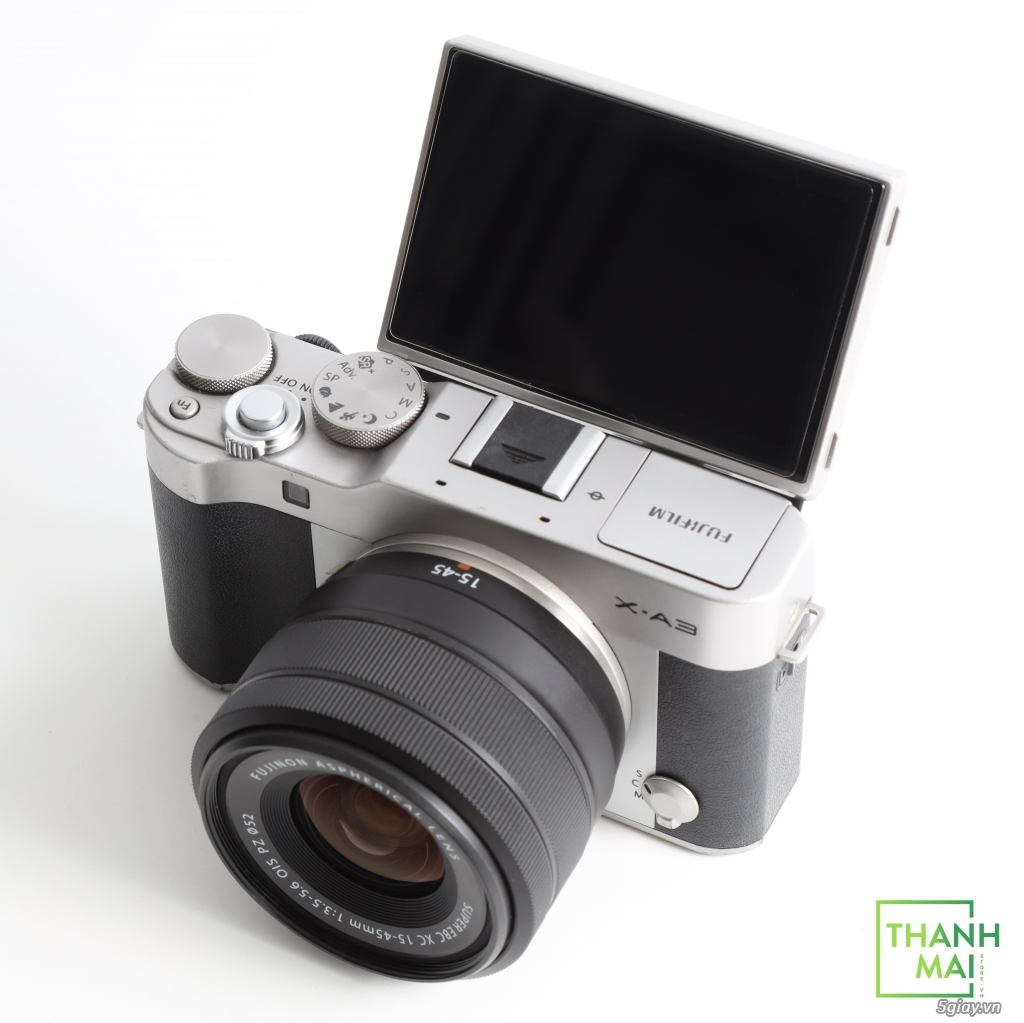 Máy ảnh Fujifilm X-A3 + Kit XC 15-45mm F/3.5-5.6 OIS PZ (Silver) - 1