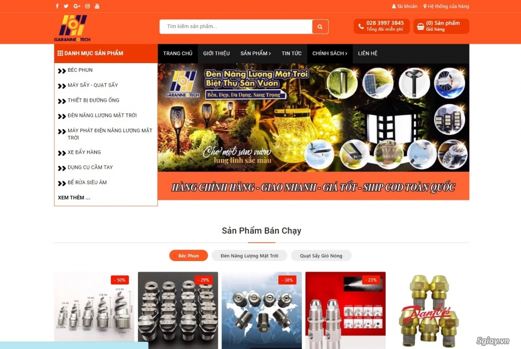 Garanneotech chuyên cung cấp các thiết bị tiết kiệm năng lượng