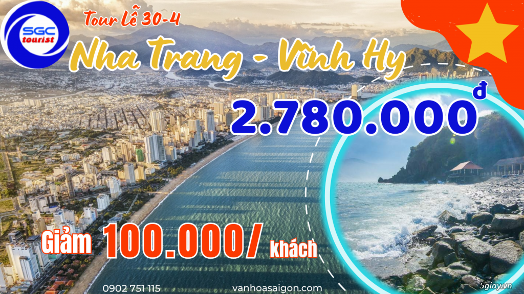Tour du lịch giảm giá siêu rẻ lễ 30/4 - 11