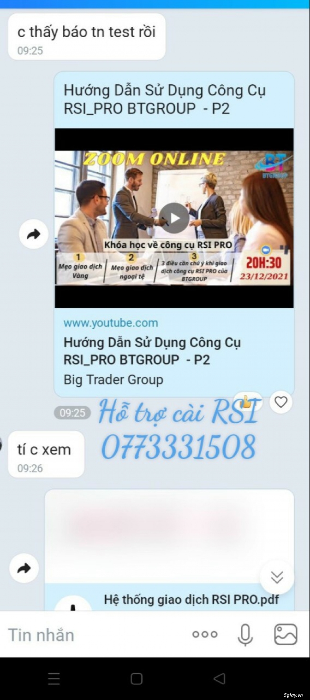 CÔNG CỤ RSI HỖ TRỢ GIAO DỊCH VÀNG - 2