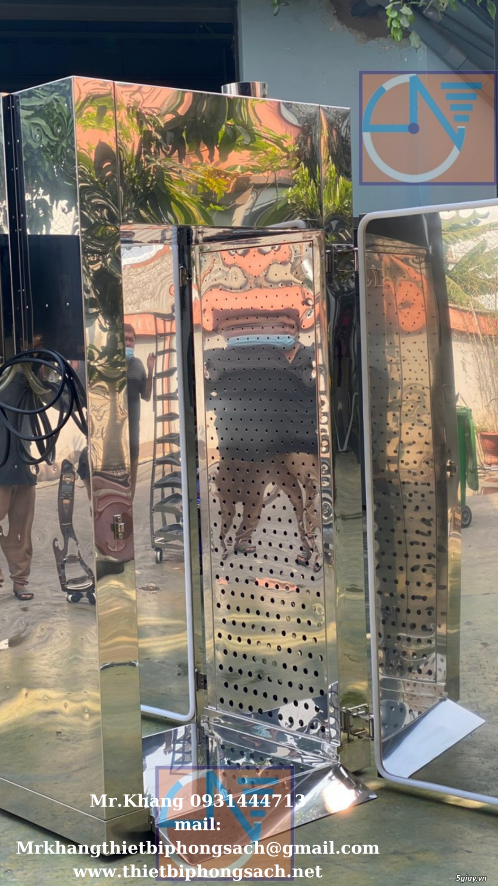 Tủ sấy lọ chai chuẩn GMP - 1