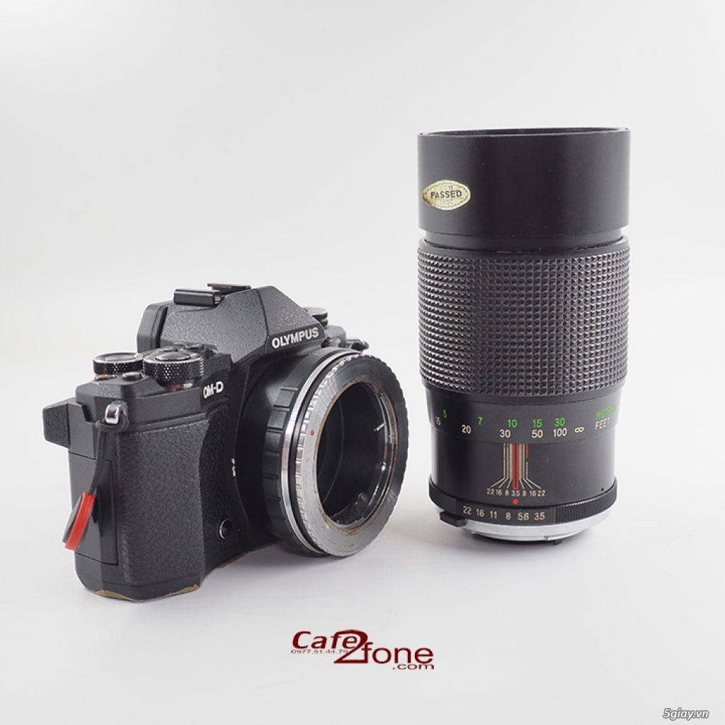 [Cho Thuê & Bán] Lens MF Vivitar 200mm F/3.5 ngàm OM - 1