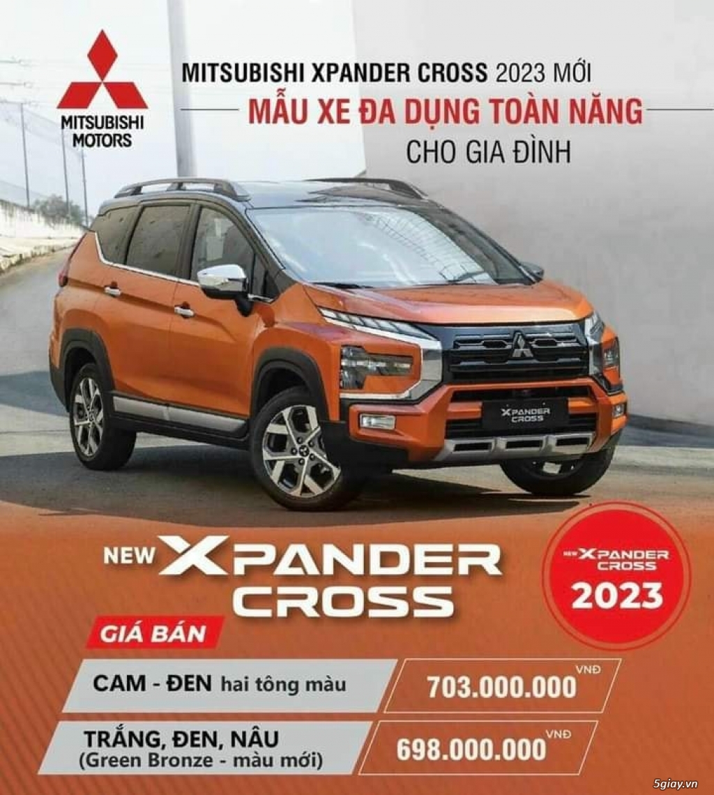 Mitsubishi Xpander Cross 2023 Mới 100% - Giao xe ngay