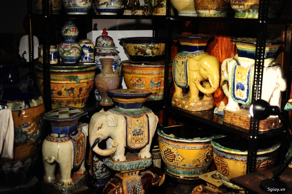Kho gốm cổ xưa tại sài gòn