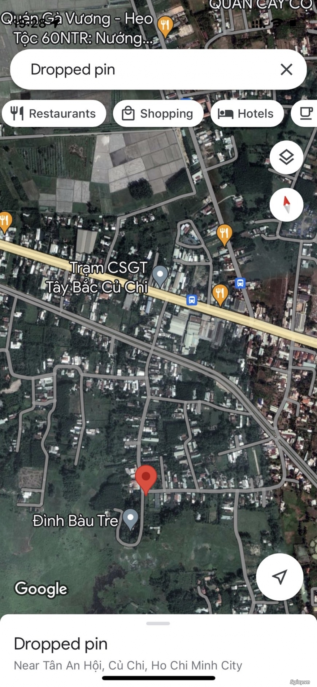 Cần vốn bán lô đất QL 22, x.Tân An Hội, Củ Chi - 7