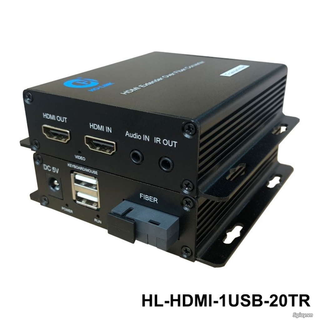 Bộ kéo dài HDMI qua quang 1Fo có kèm cổng usb - 2