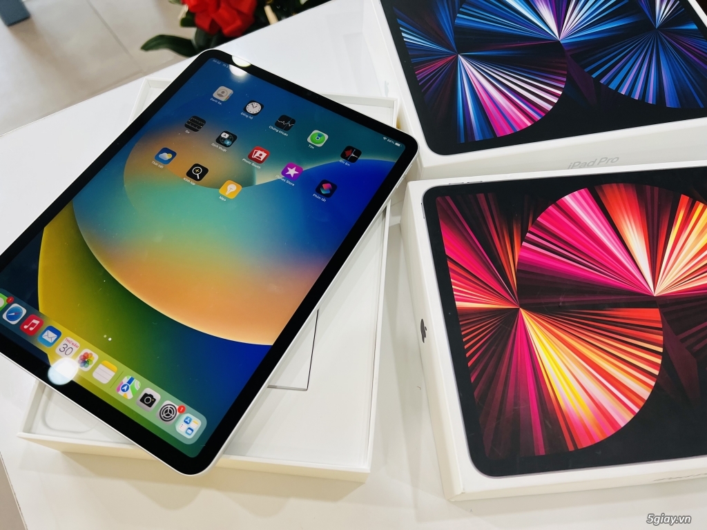 iPad Pro 11 inch M1 128gb wifi Màu Gray Đẹp keng 99 - 1