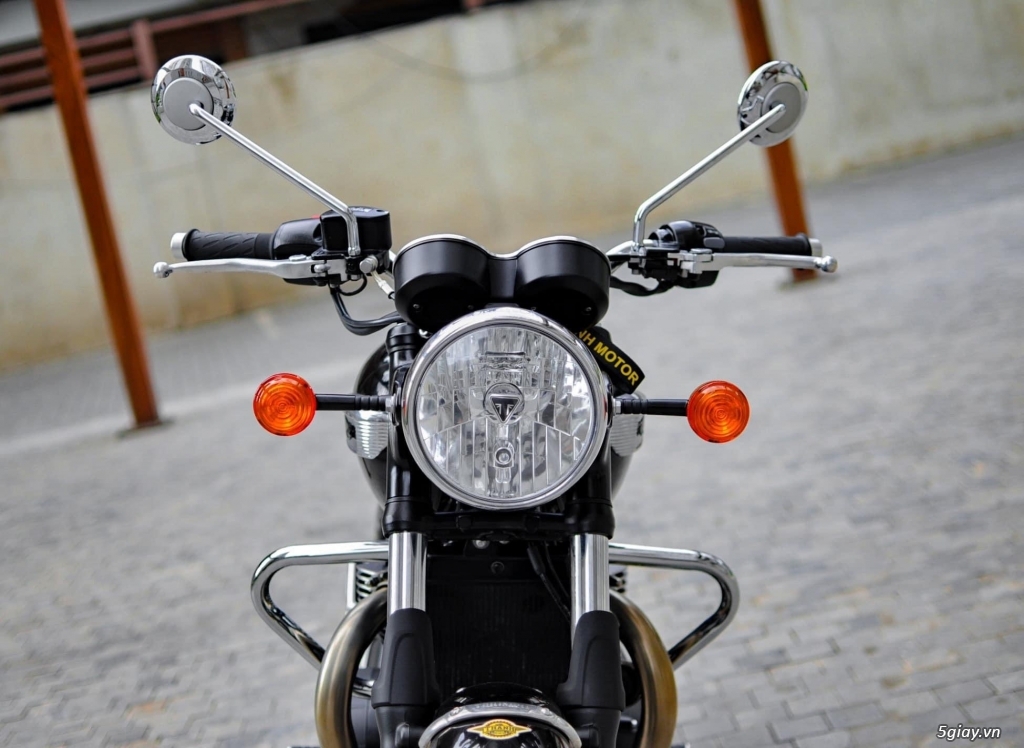 Triumph Bonneville T100 Black 2023 Xe Mới Đẹp - 2