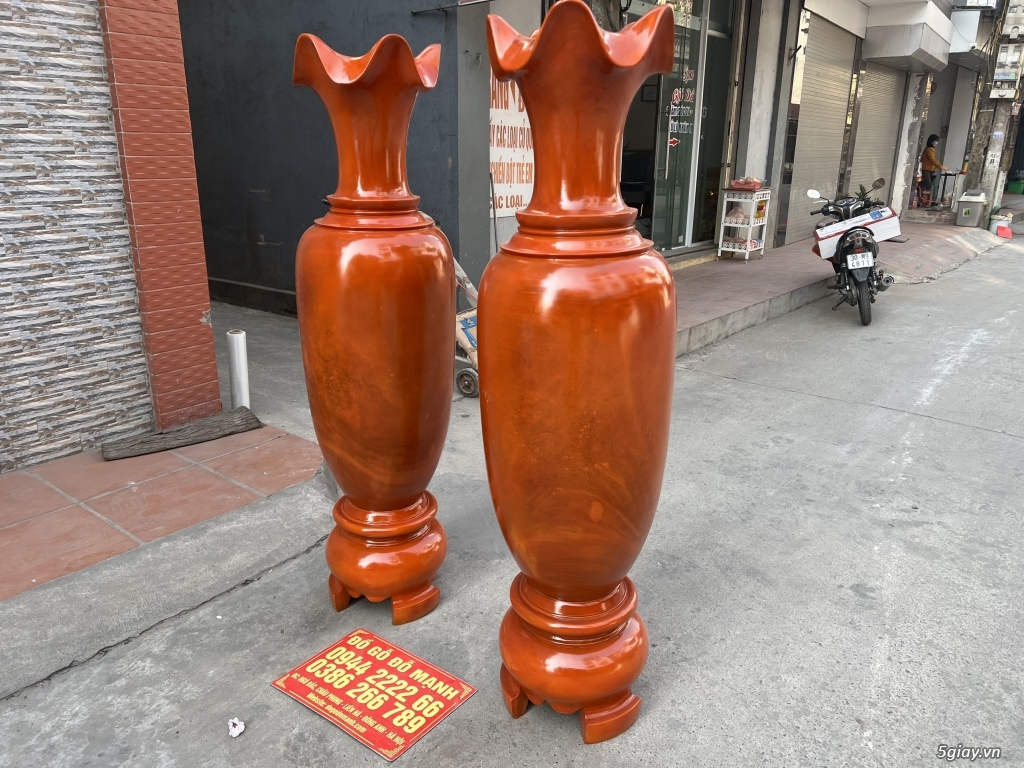 Lục Bình Gỗ Xà Cừ - 2