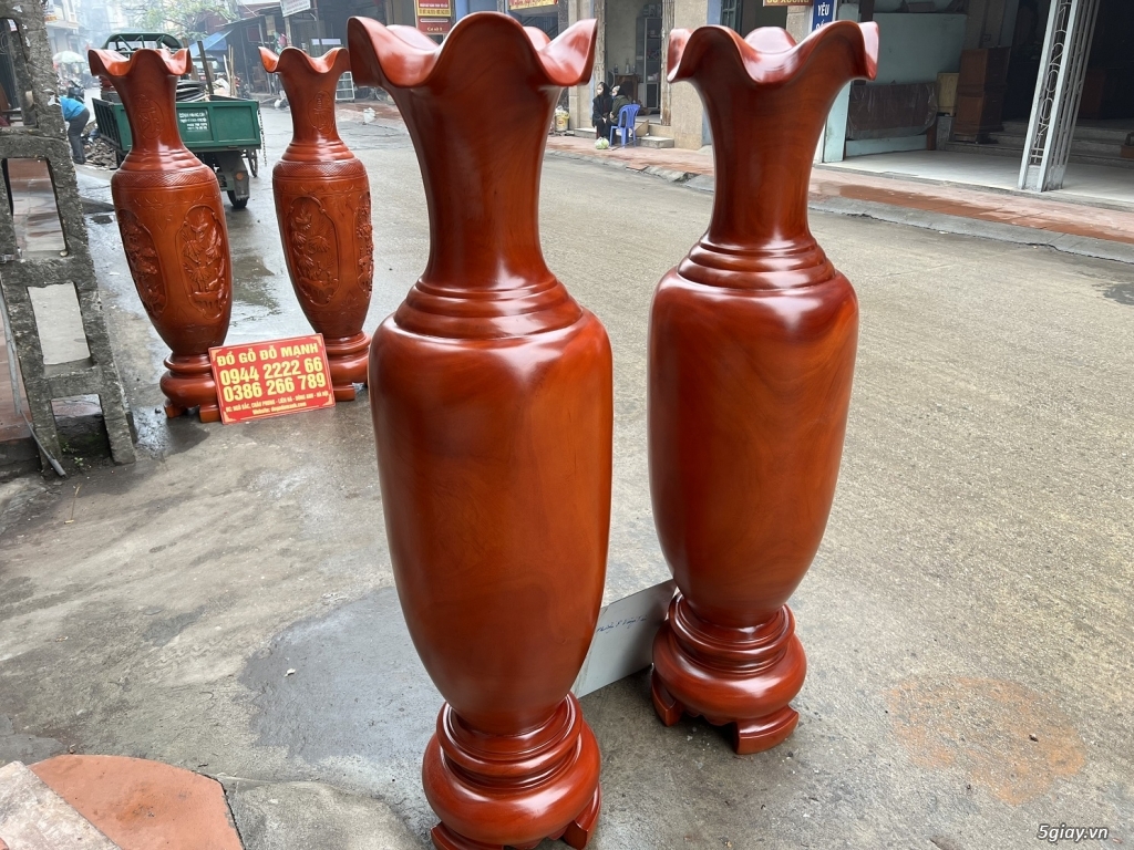 Lục Bình Gỗ Xà Cừ