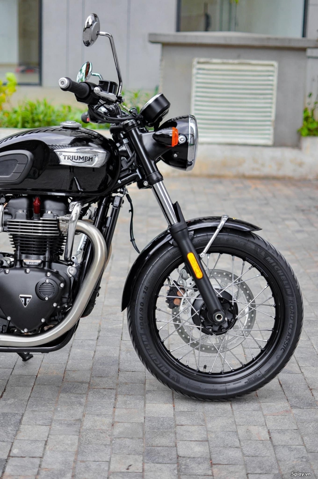 Triumph Bonneville T100 Black 2023 Xe Mới Đẹp - 4