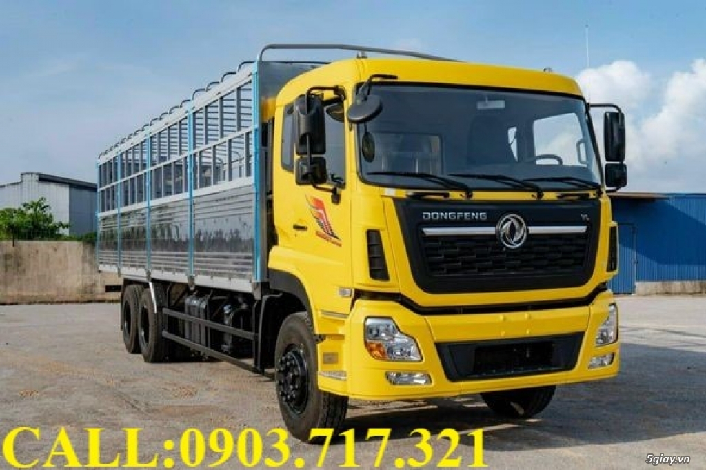 Bán xe tải DongFeng 3 chân C270 thùng 9m5 giá tốt, hỗ trợ vay vốn cao - 2