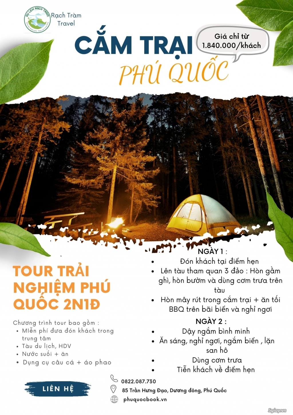 Tour tham quan bắc đảo Phú Quốc