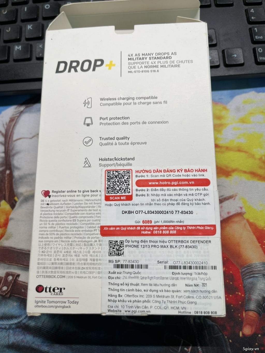 Ốp Lưng Otterbox Defender cho iPhone 12/13 Pro Max | DROP+ 4xTested - 6