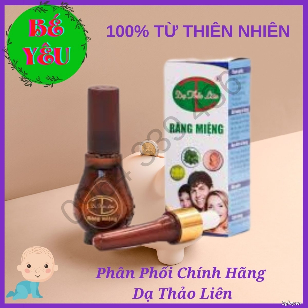 Tinh Dầu Thơm Miệng Dạ Thảo Liên Tinh Dầu Chống Hôi Miệng Ngừa Sâu Răn