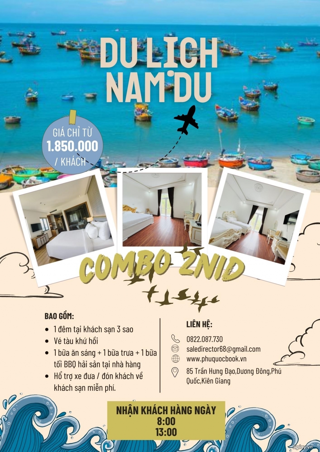 Tour tham quan bắc đảo Phú Quốc