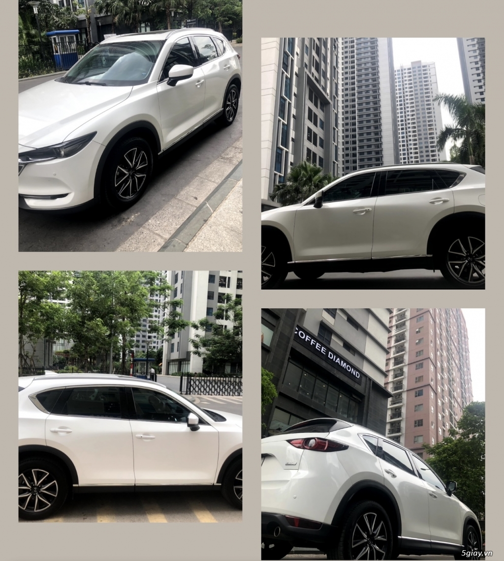 Chính chủ bán Mazda CX5 2.0 2018 trắng, nguyên bản, đẹp.