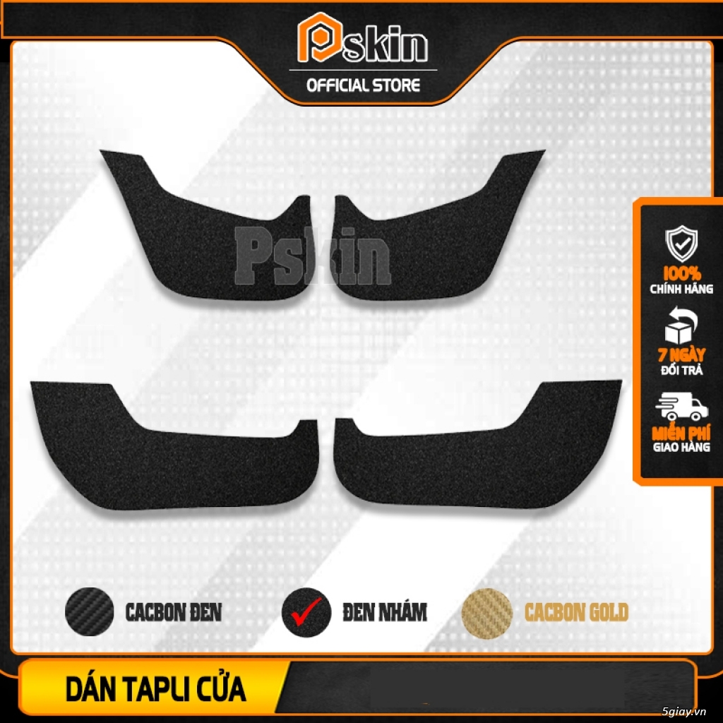 Dán chống xước Tapli cửa ô tô KIA K5 2022| 2023 vân Carbon 5D
