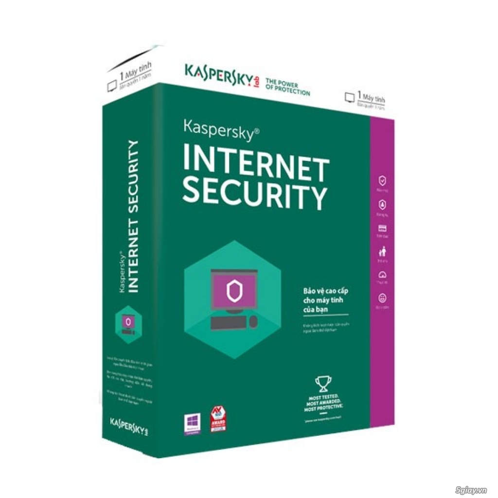Bán Kaspersky Internet Security,BKAV Bản Quyền-Giá Siêu Rẻ-Uy Tín. - 1