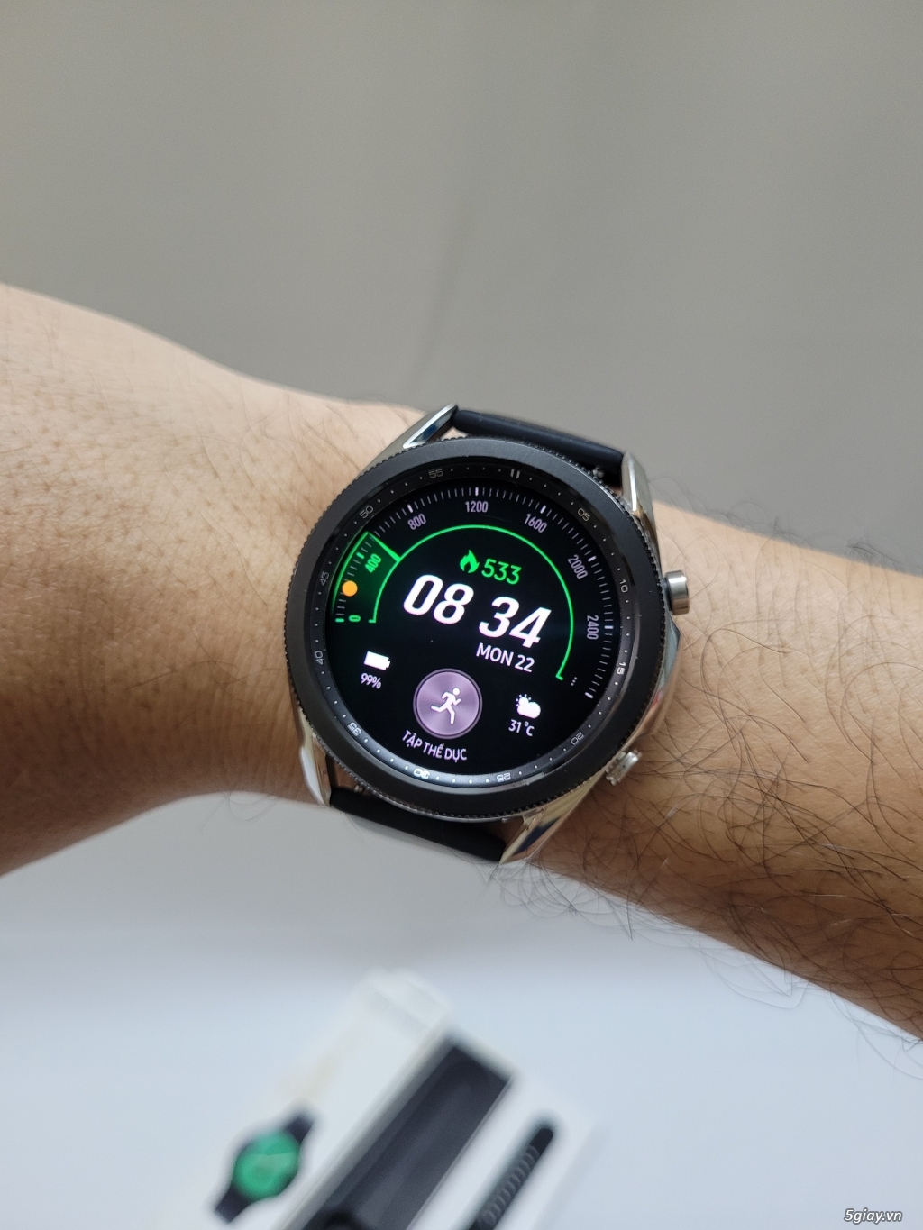 Samsung Watch 3, 4 Màu Đen Fullbox Ngoại Hình Đẹp - 2