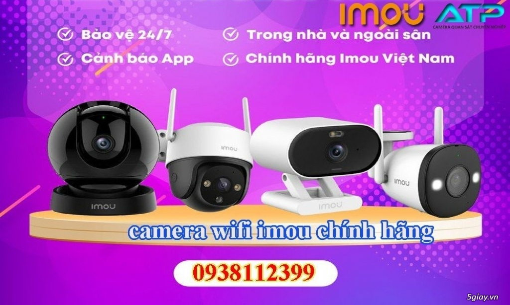 Lắp Camera Chính Hãng IMOU Giá Rẻ - 1