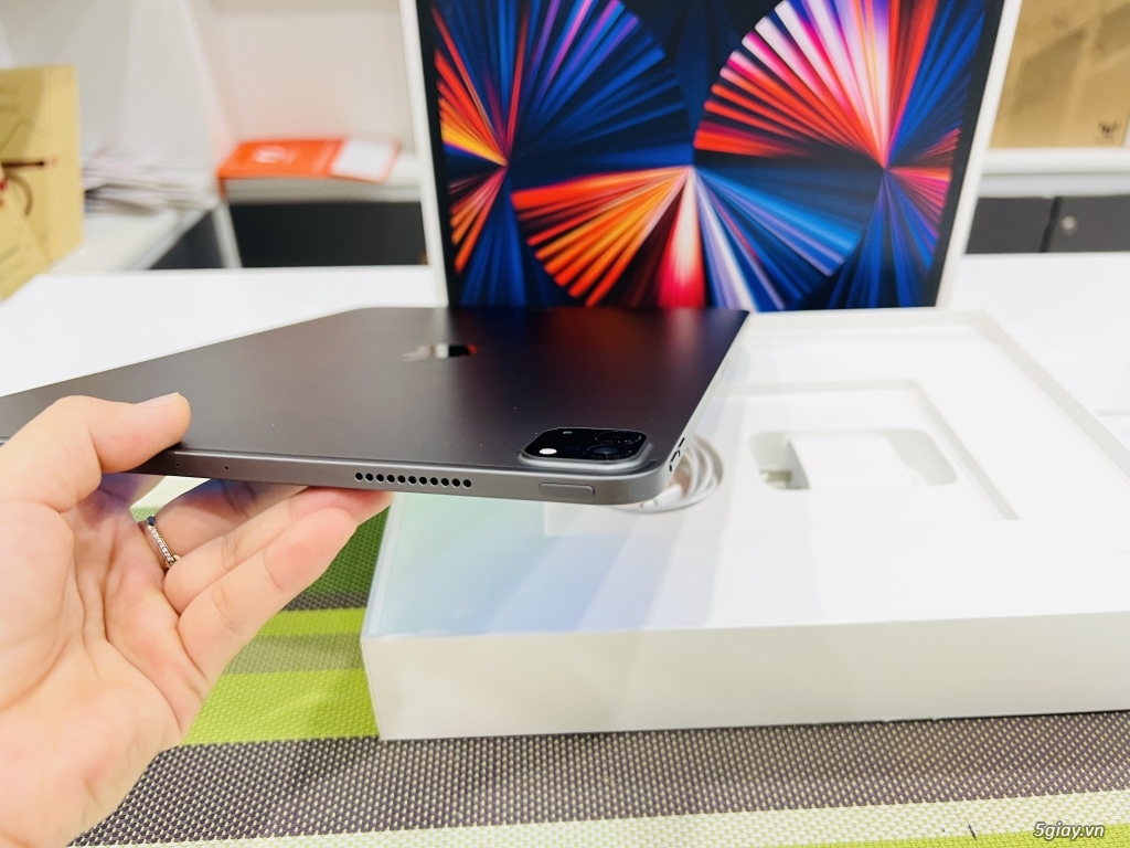iPad Pro M1 12.9inch wifi   Space Gray  Fullbox sạc cáp đầy đủ đẹp ken - 2
