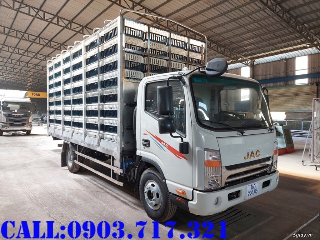 Bán xe tải Jac N500 Plus - 3.5 tấn chở gia cầm sống giá tốt - 3