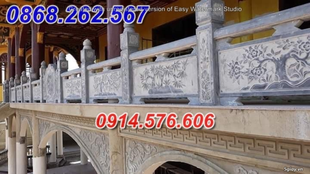 Tường bao nhà mồ đá tự nhiên đẹp nhất Kiên Giang - 1