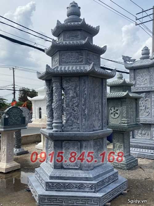 Giá bán mộ tháp đá xanh đẹp nhất bán tại Lai Châu - 2