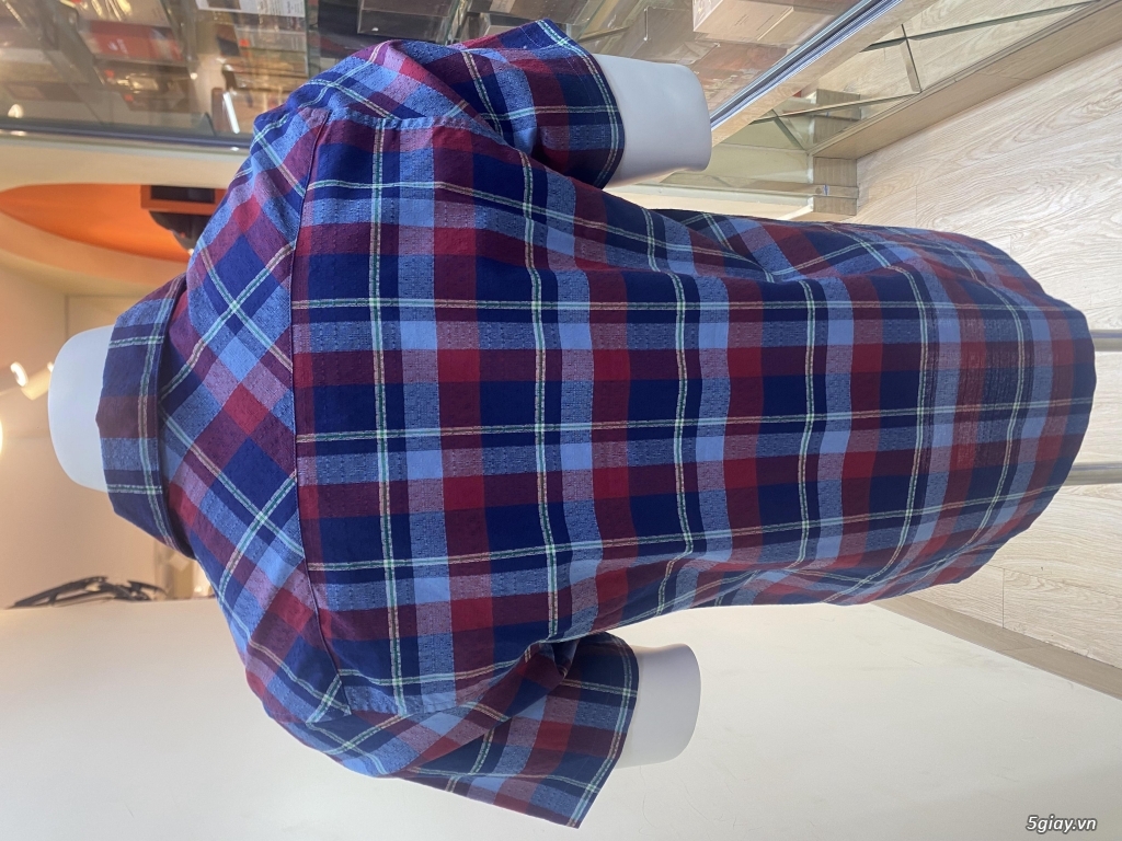 Áo sơ mi LACOSTE trẻ trung vải thấm hút tốt - 10