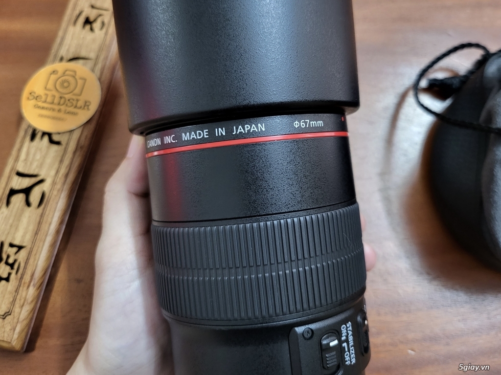 Canon 100F2.8 L IS Macro mới keng 99% - 8