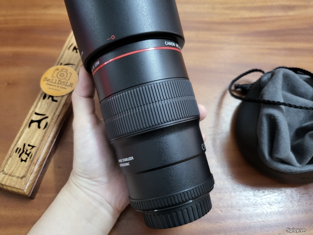 Canon 100F2.8 L IS Macro mới keng 99% - 4