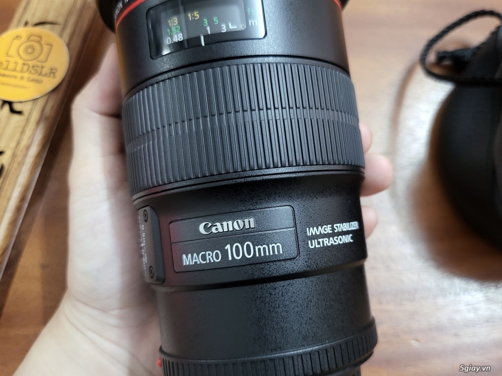 Canon 100F2.8 L IS Macro mới keng 99% - 6