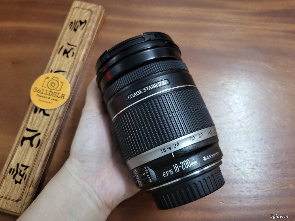 Canon 18-200 IS mới keng