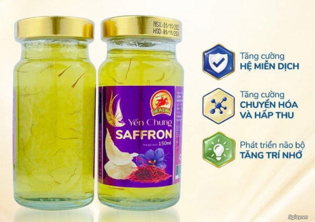 Bán yến chưng saffron bổ dưỡng cho trẻ em ở TP HCM giá rẻ freeship - 2
