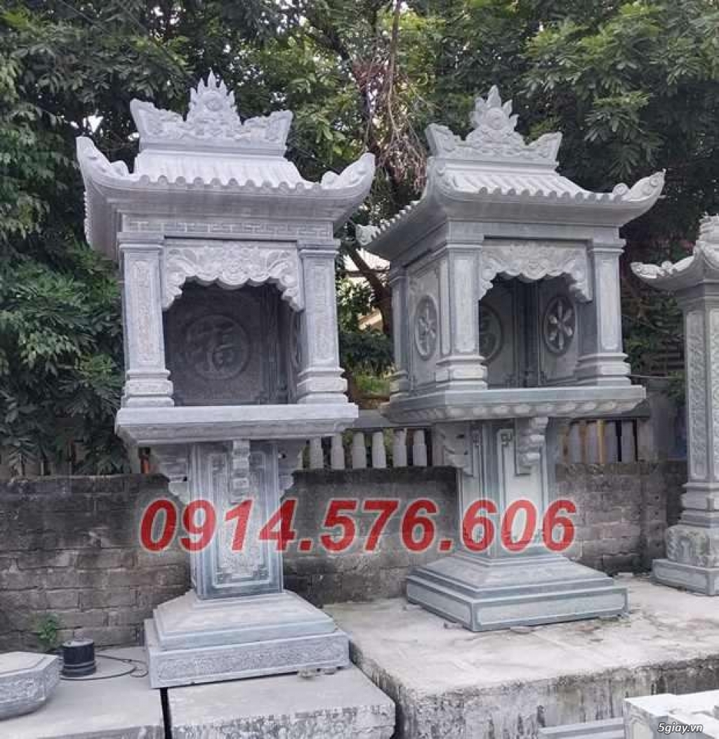 09 Cây hương thờ đá xanh tự nhiên đẹp tại Lạng Sơn - 2