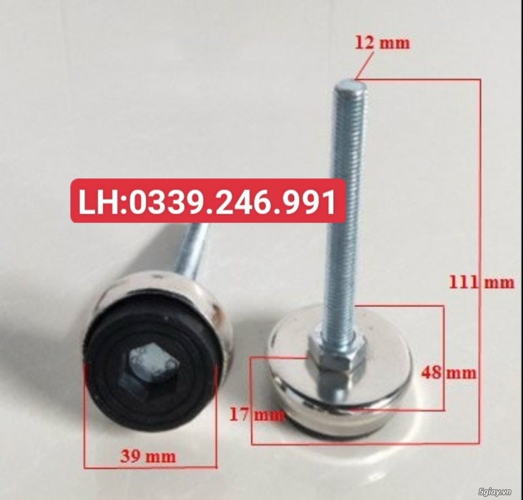 Điều chỉnh tăng giảm, ốp trụ, chân đế tăng chỉnh - 1